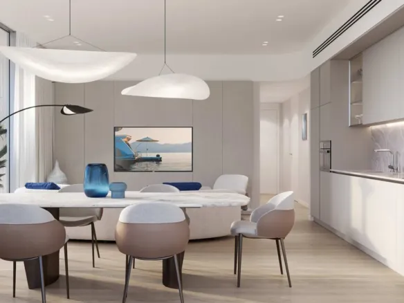 Riviera Residence — кухня-гостиная