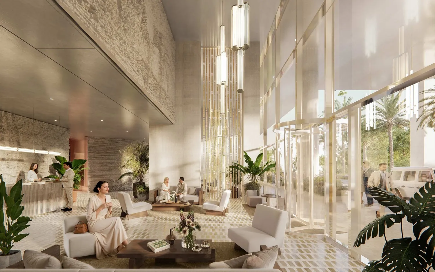 Riviera Residence — лобби