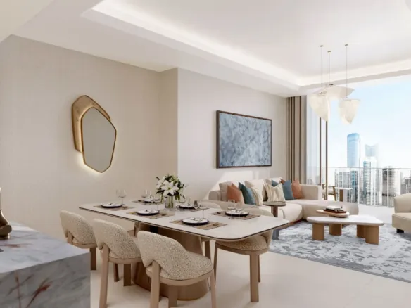 Rixos Al Reem Residences — интерьер гостиной