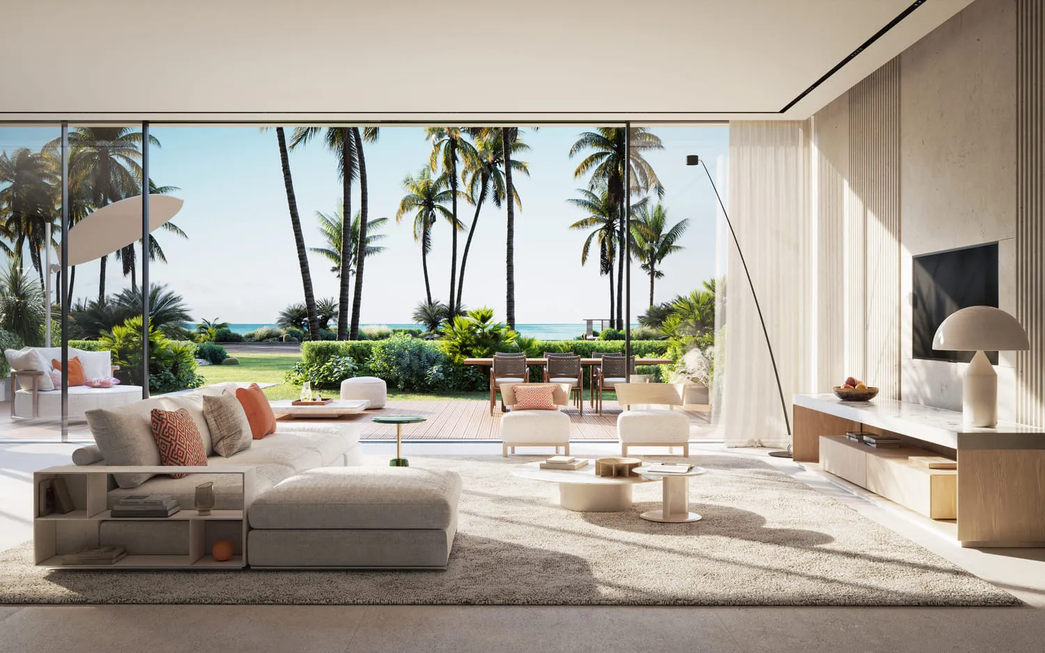 Rixos Hotel and Residences Phase 2 — интерьер гостиной