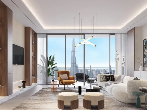 Rixos Residences — интерьер гостиной