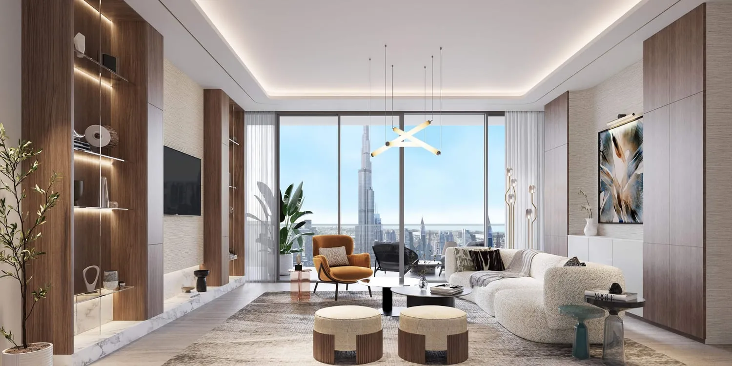 Rixos Residences — интерьер гостиной