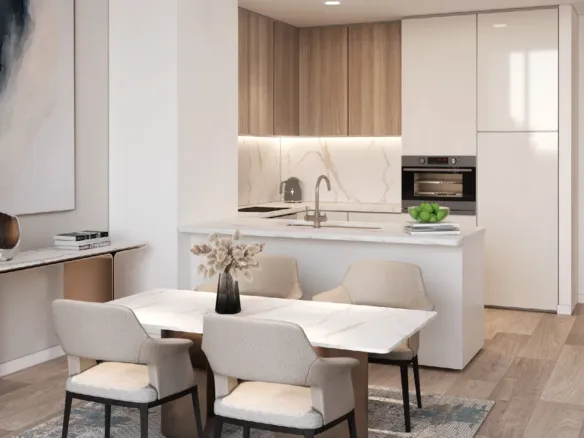 Roma Residences — кухня-столовая