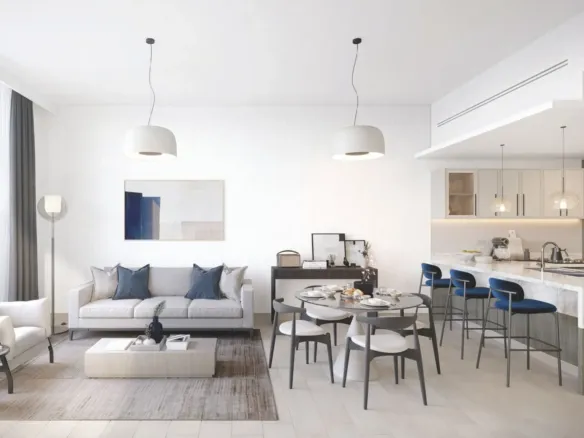 Rosemont Residences — кухня-гостиная
