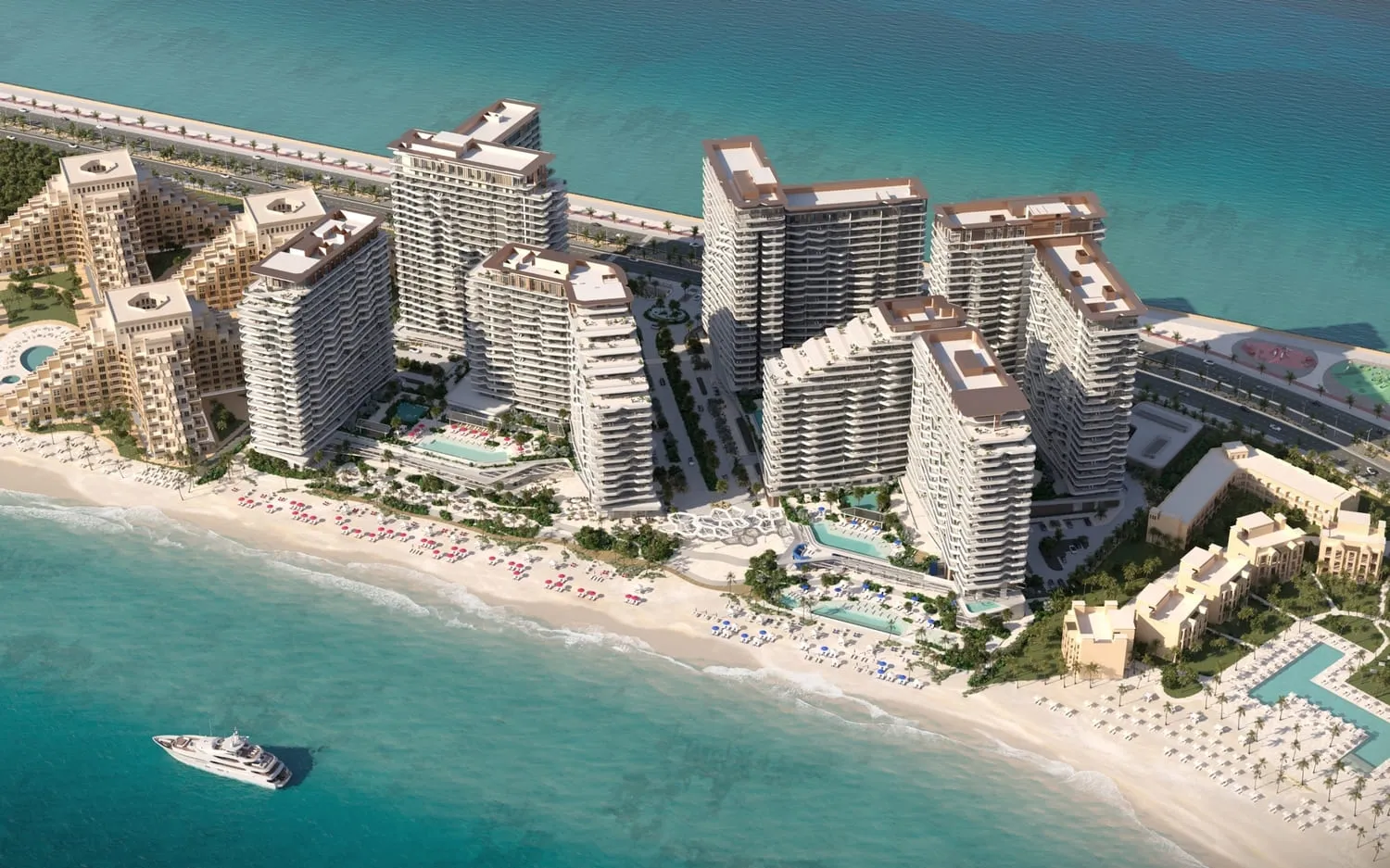 Rosso Bay Residences — вид на комплекс