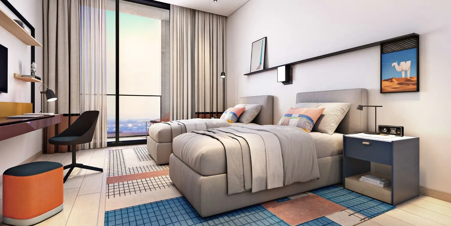 Rove Home Aljada — спальня