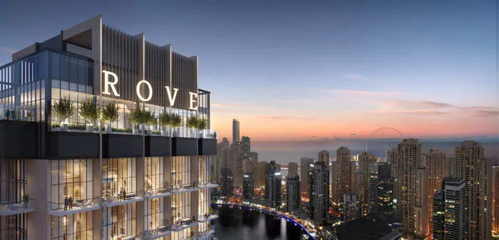 Rove Home Dubai Marina в Дубай Марине — фото 1
