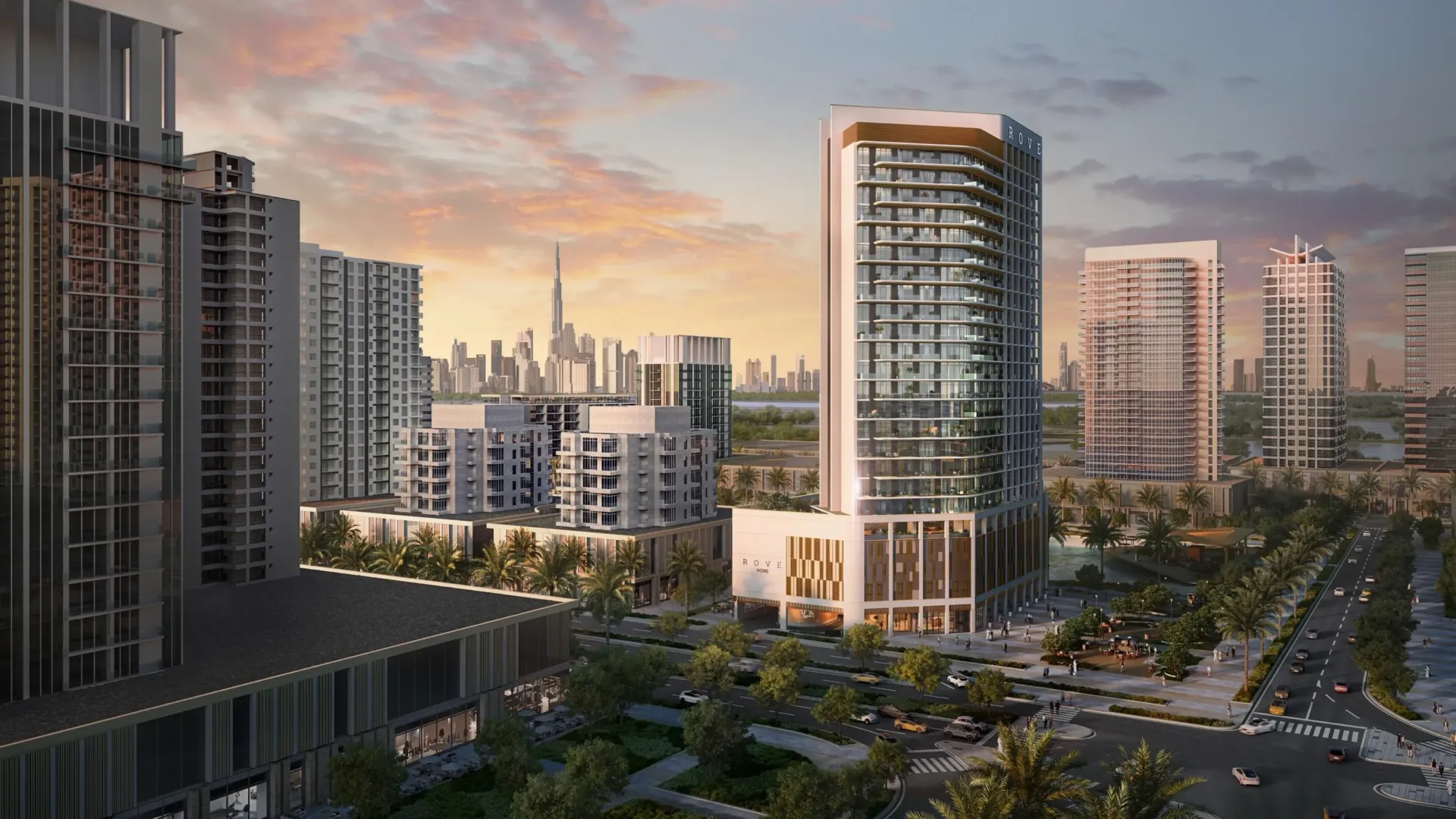 Rove Home Meydan Horizon в районе Букадра — фото 1