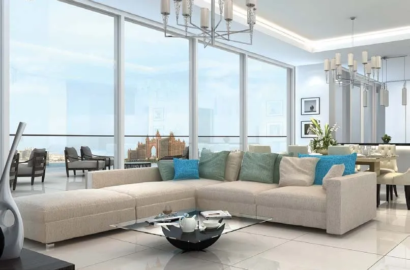 Royal Bay — интерьер гостиной