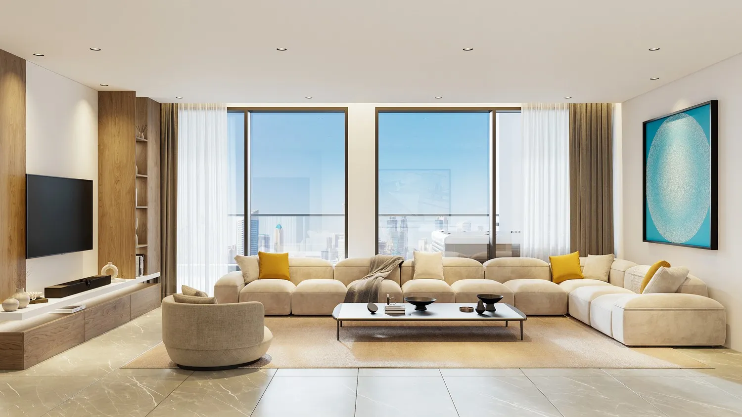 Royal Regency Suites — интерьер гостиной
