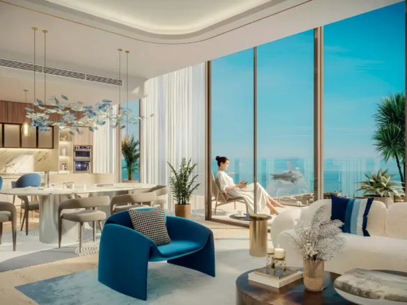 Royal Yacht Club Residence — интерьер гостиной