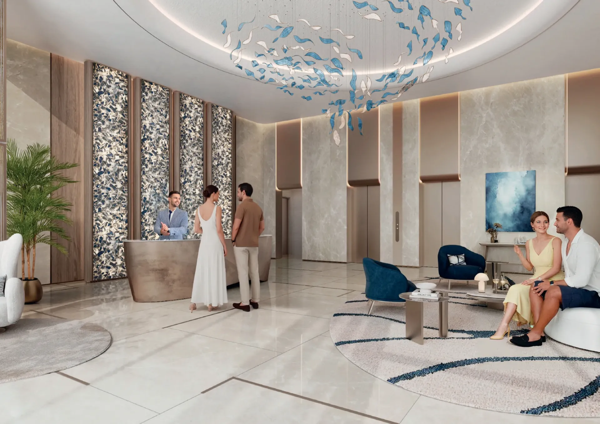 Royal Yacht Club Residence — лобби