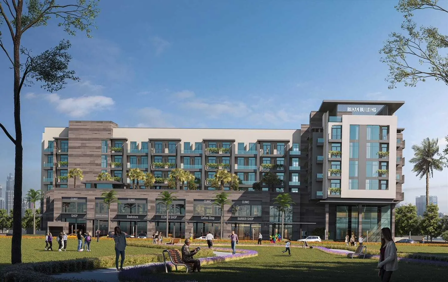 Rukan Residences — вид на комплекс