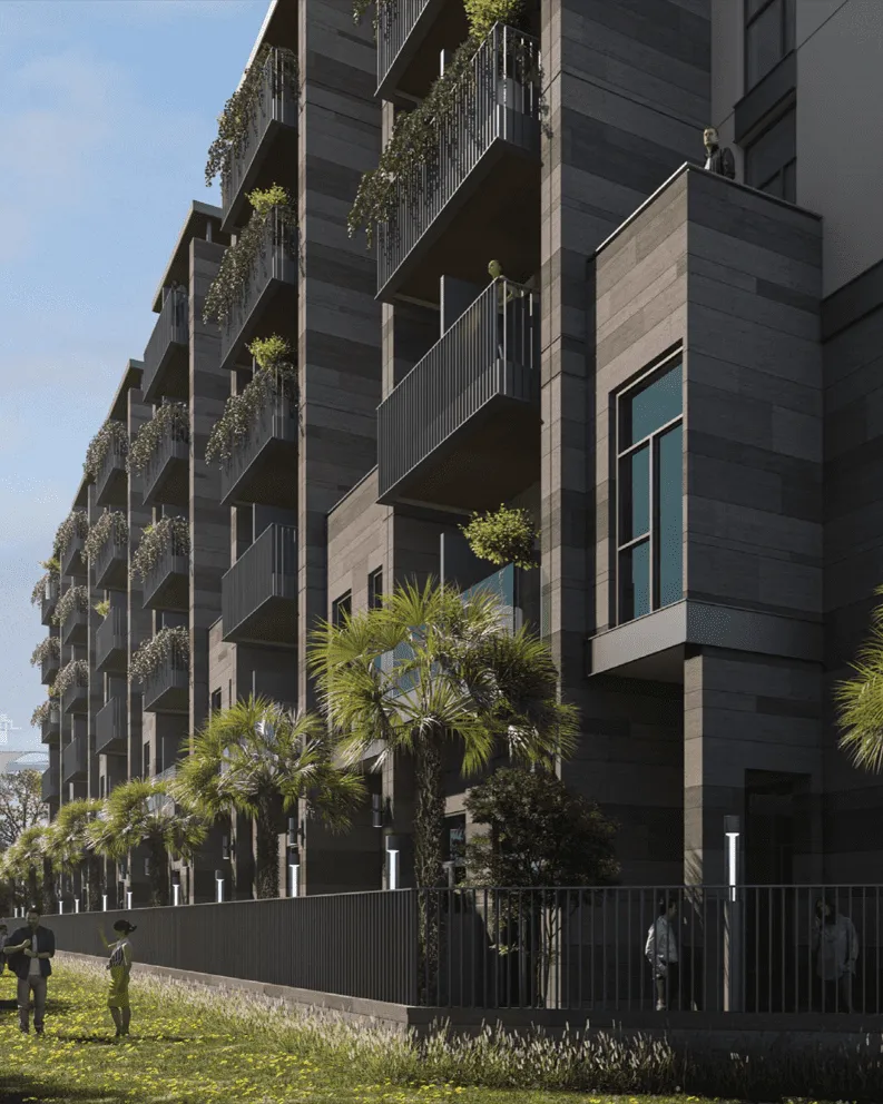 Rukan Residences — фасад здания