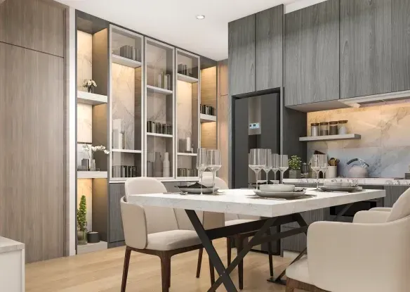 Rukan Residences — обеденная зона