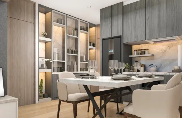 Rukan Residences — обеденная зона