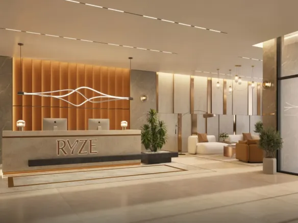 Ryze Residences by AUM Development — лобби, фото 10