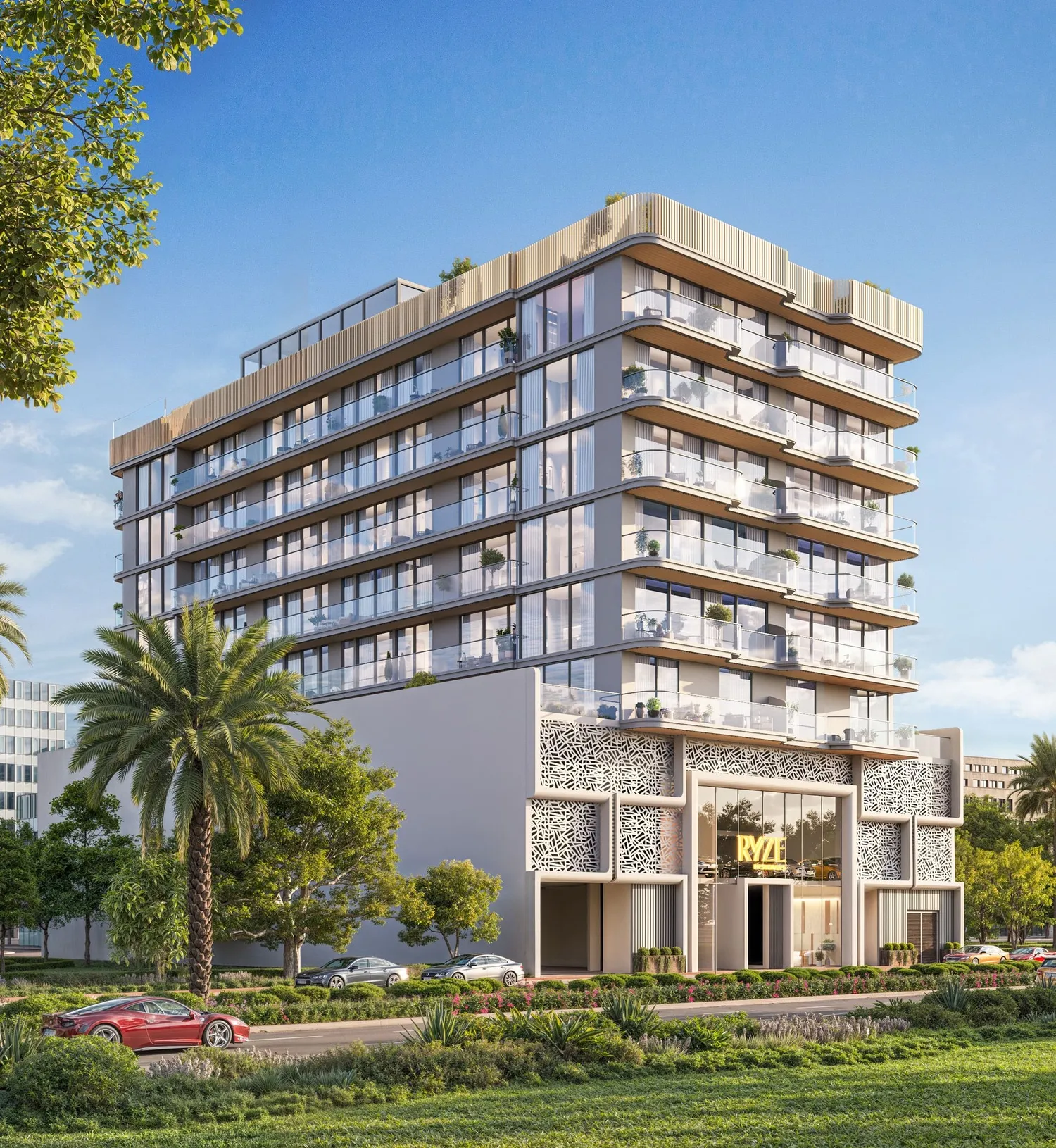 Ryze Residences by AUM Development — вид на комплекс