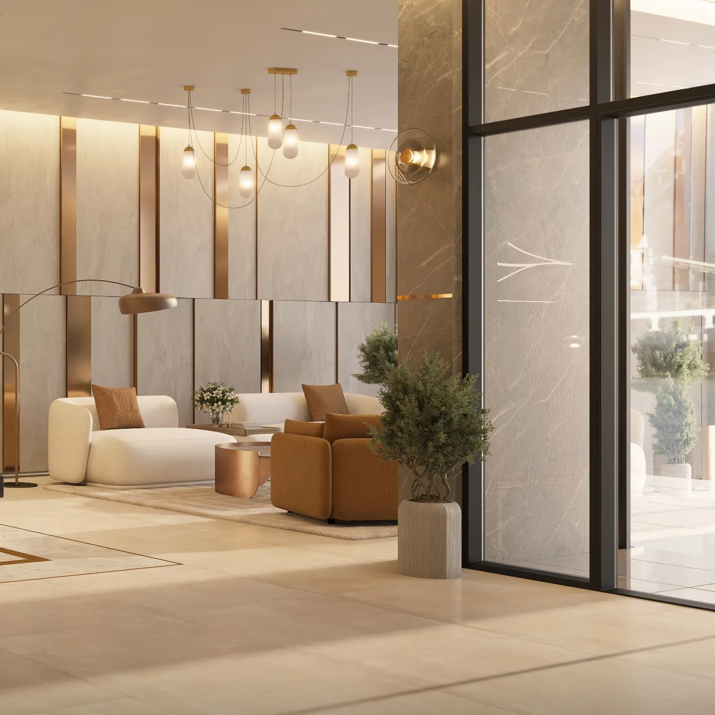 Ryze Residences by AUM Development — лобби