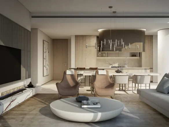 Saas Hills — интерьер гостиной, фото 10