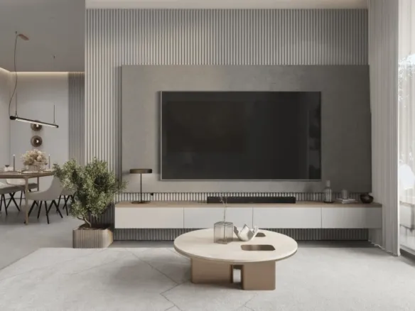 Sakura Gardens — интерьер гостиной, фото 11