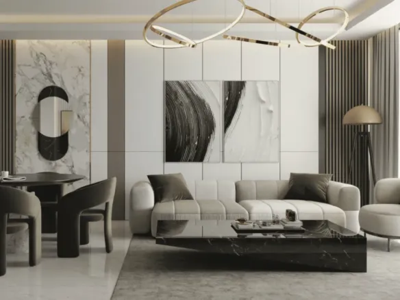 Samana Avenue — интерьер гостиной