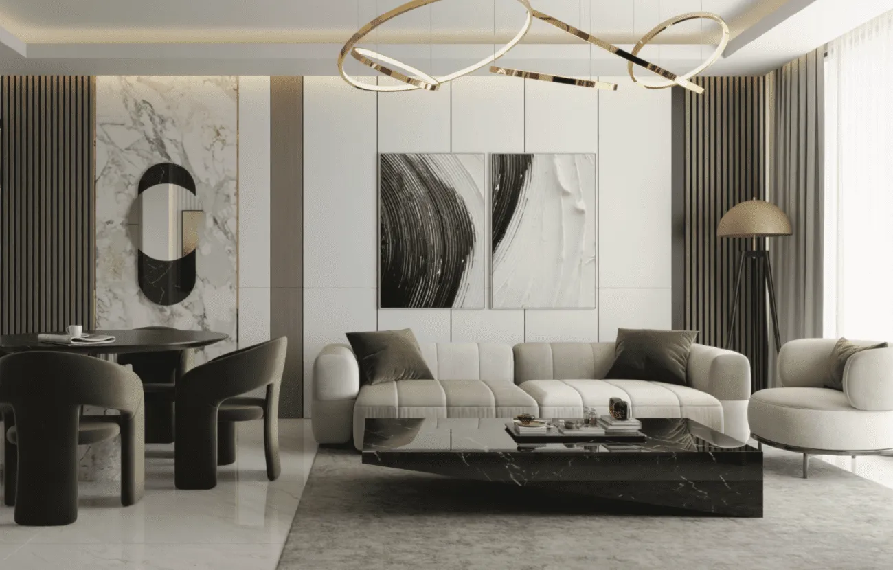 Samana Avenue — интерьер гостиной