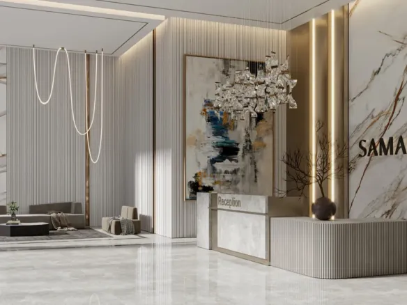 Samana Barari Heights — лобби
