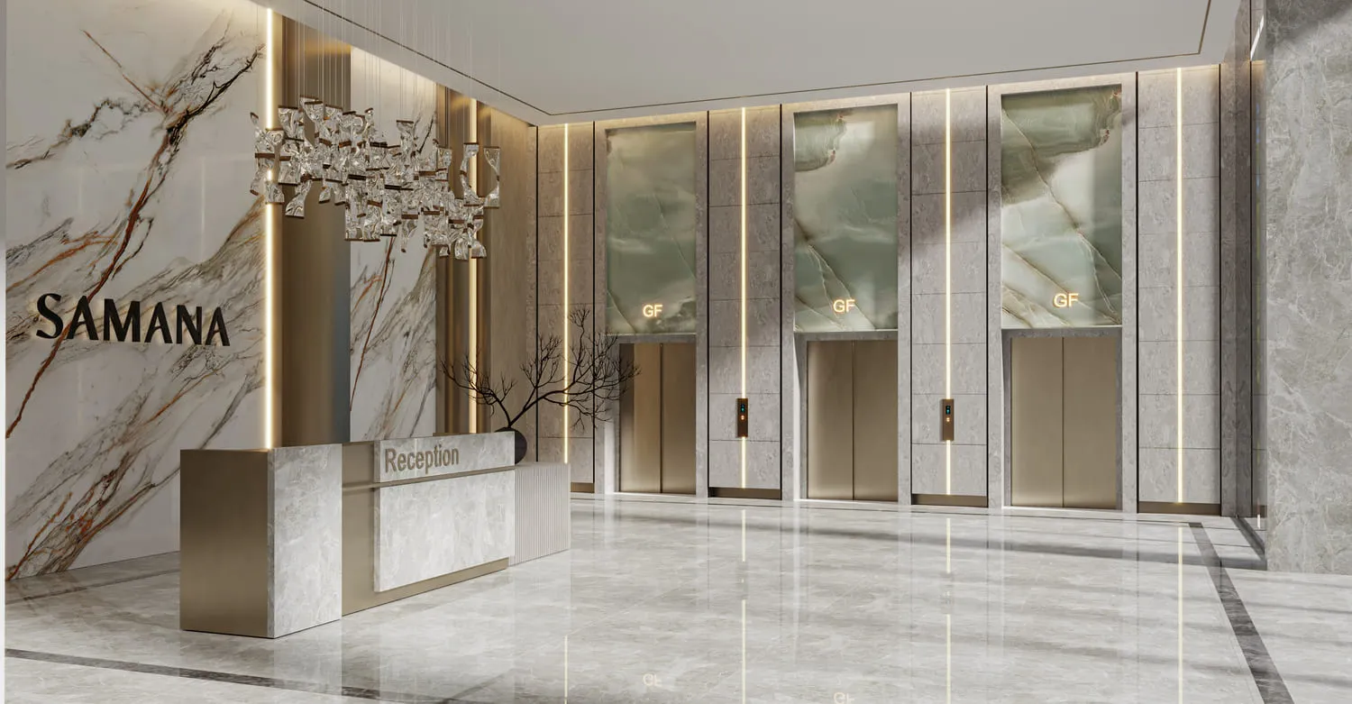 Samana Barari Heights в районе Маджан — фото 13