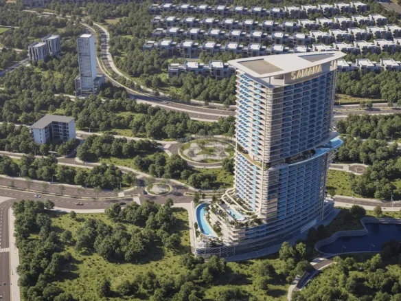 Samana Barari Heights в районе Маджан — фото 2
