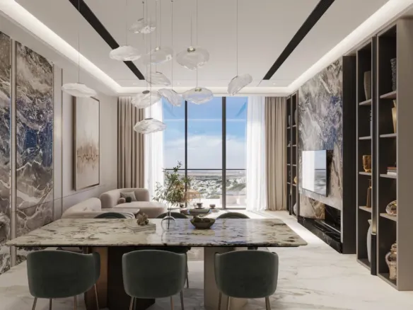Samana Barari Heights — интерьер гостиной