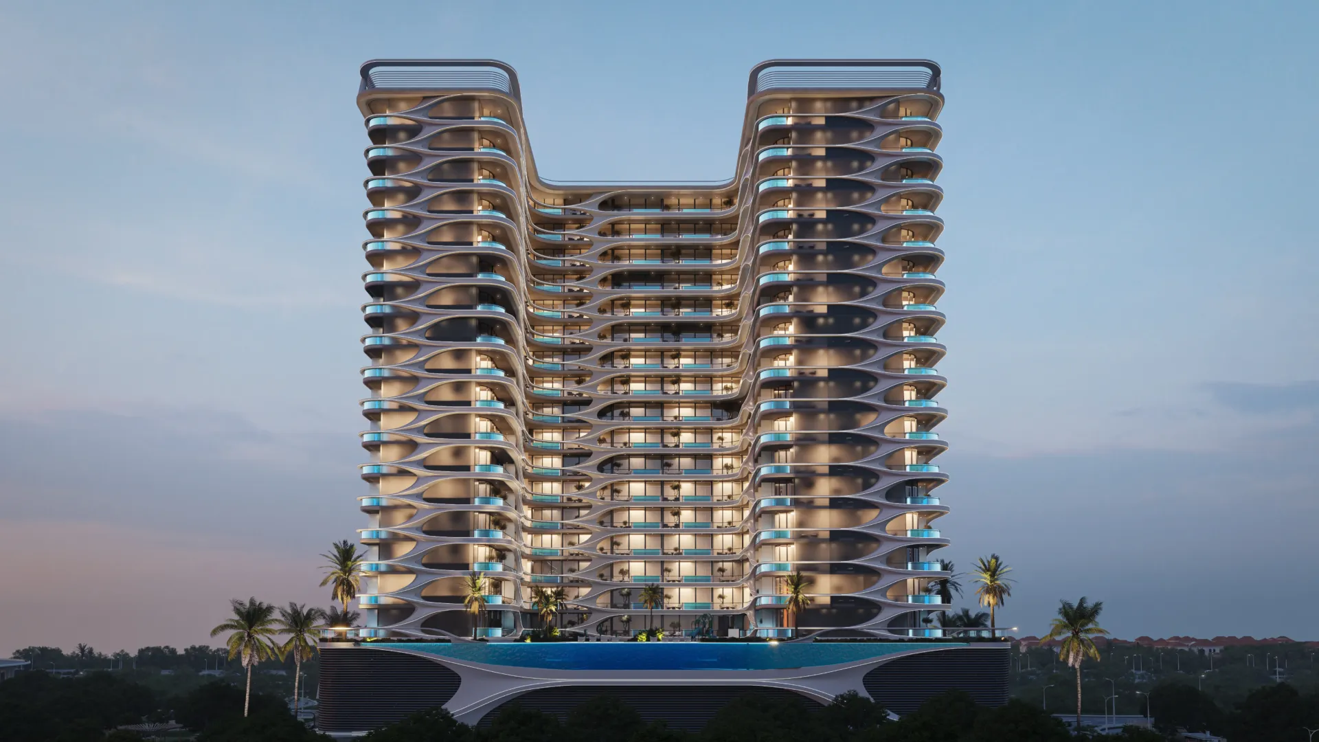 Samana Boulevard Heights в районе Дубайленд Резиденс Комплекс — фото 1