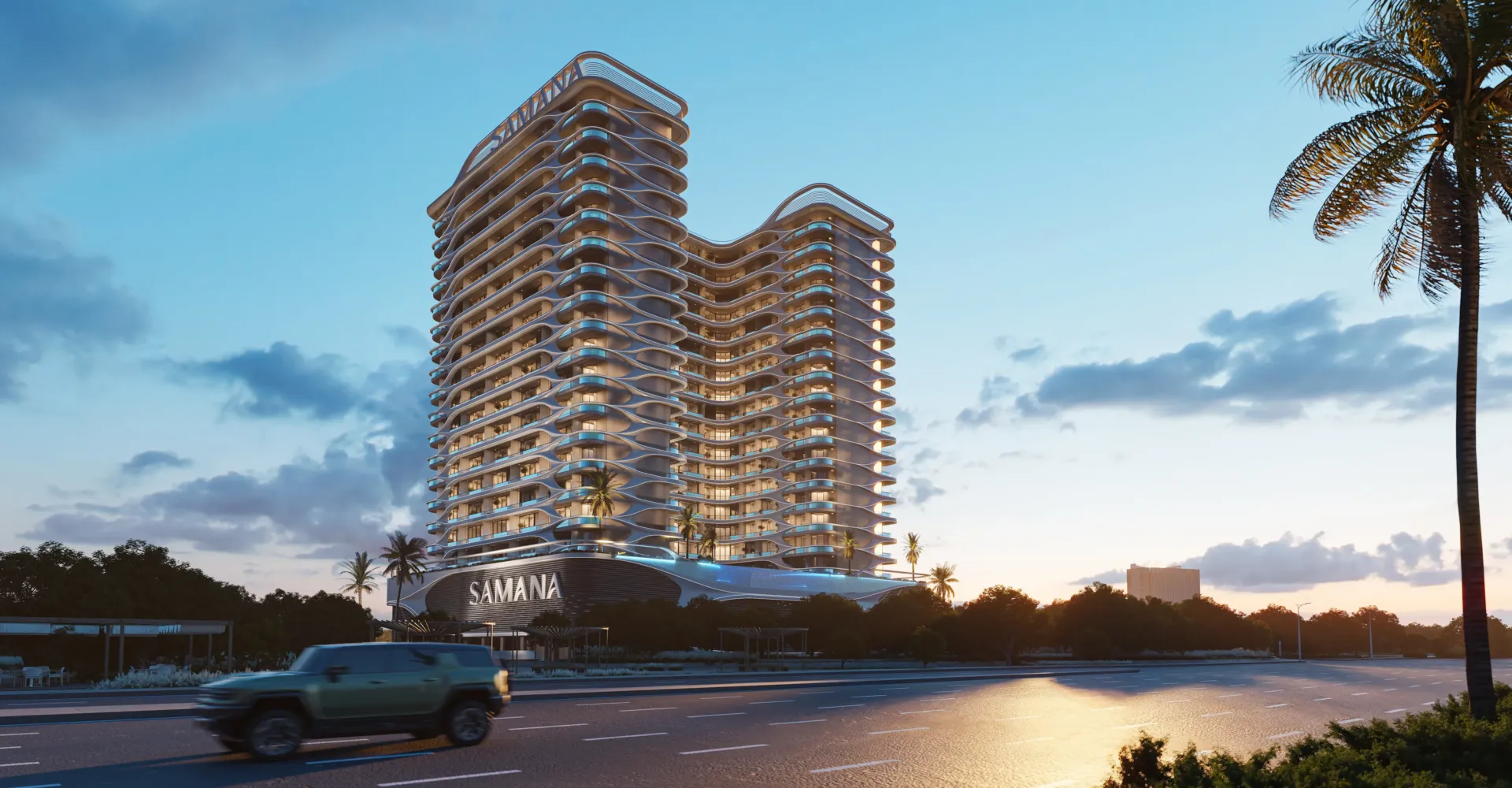 Samana Boulevard Heights в районе Дубайленд Резиденс Комплекс — фото 2