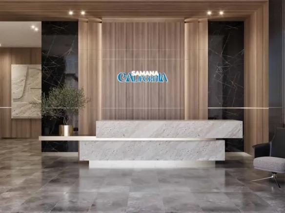 Samana California — лобби, фото 18