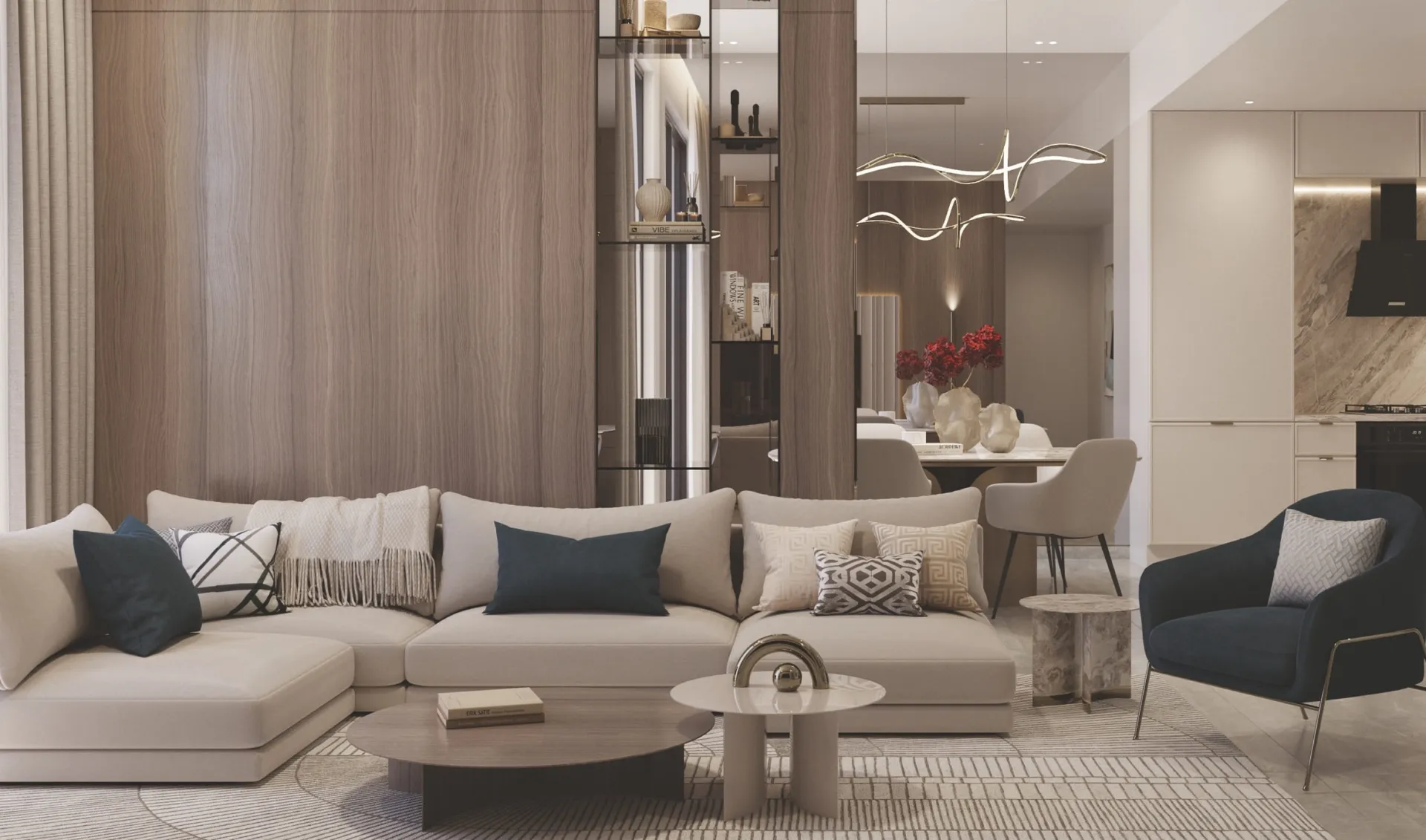 Samana California Phase 2 — интерьер гостиной