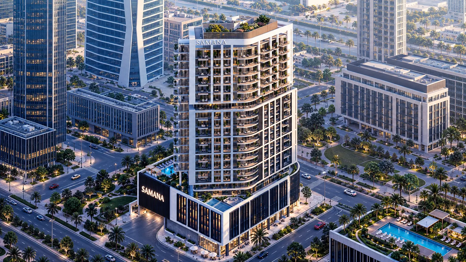 Samana Downtown One в Фри зоне Джебель Али — фото 4