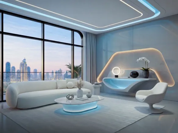 Samana Downtown One — интерьер гостиной