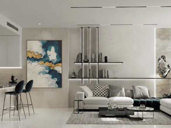Samana Hills South 3 — интерьер гостиной