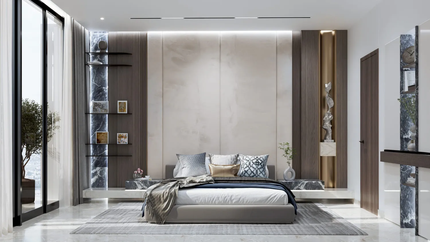 Samana Hills South 3 — спальня