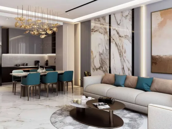 Samana Hills South — интерьер гостиной