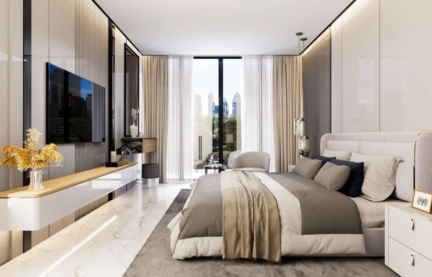 Samana Hills South — спальня