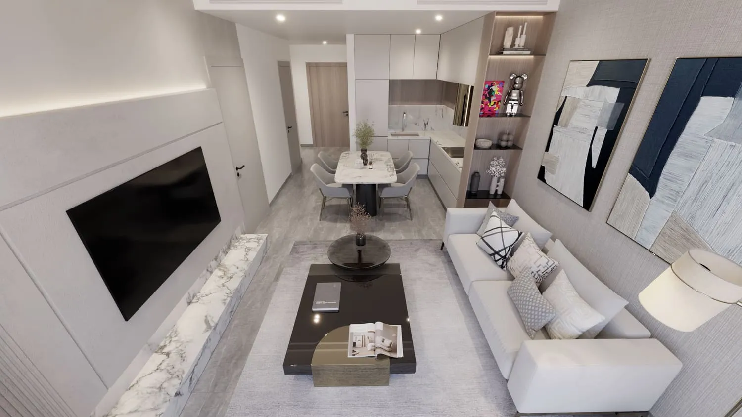 Samana Manhattan — интерьер гостиной