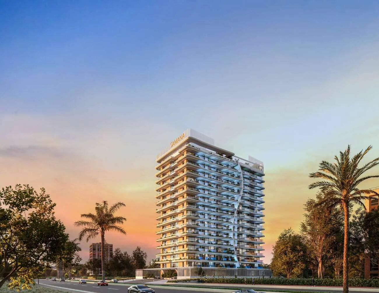 Samana Park Meadows — вид на комплекс