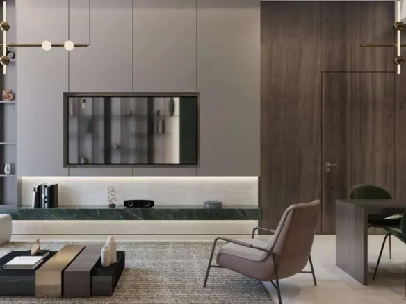 Samana Park Meadows — интерьер гостиной