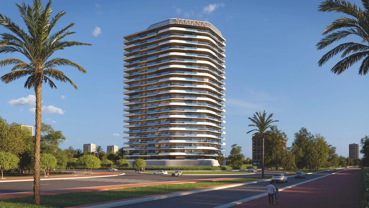 Samana Parkville в районе Дубайленд Резиденс Комплекс — фото 1