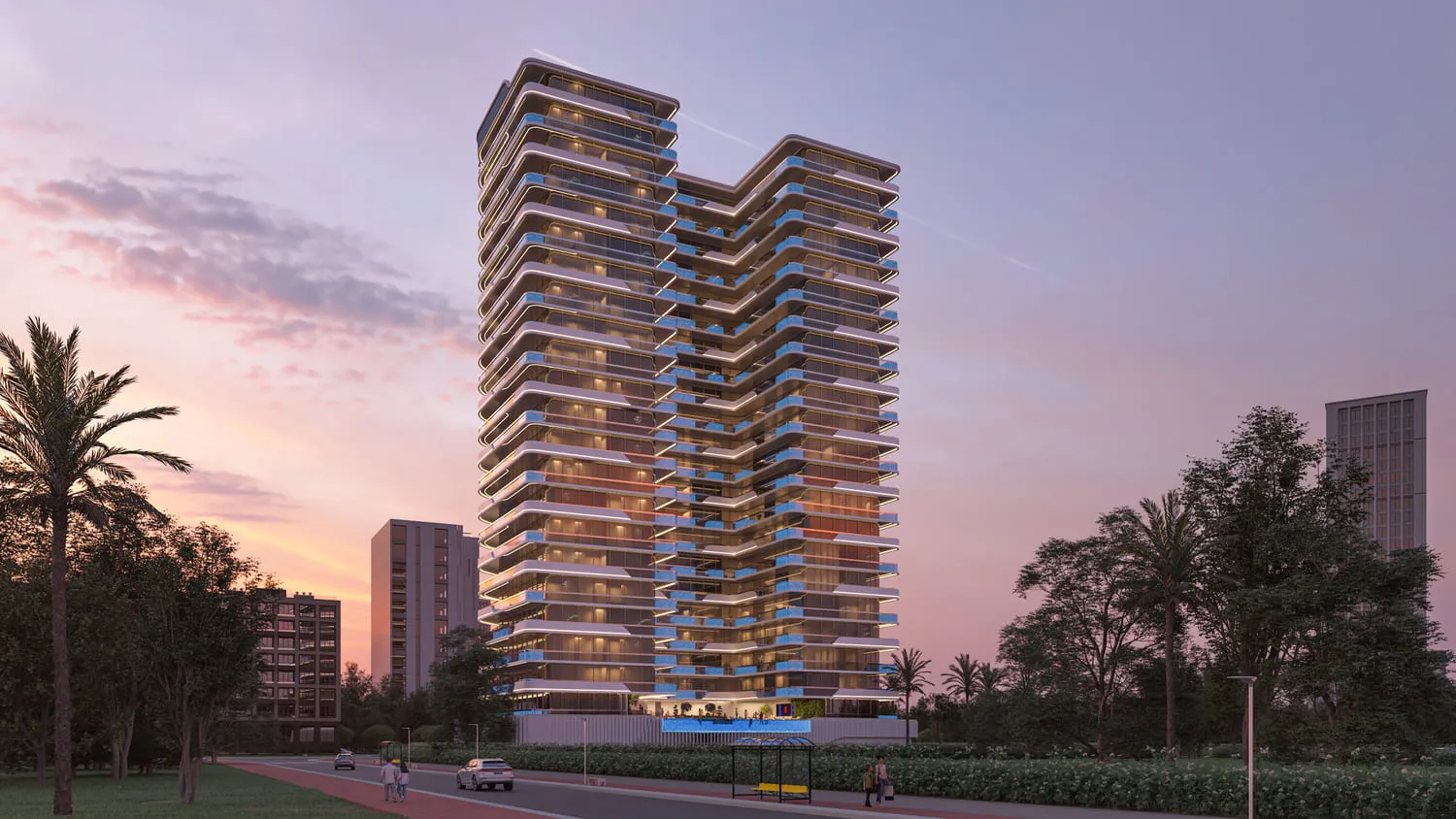 Samana Parkville в районе Дубайленд Резиденс Комплекс — фото 4