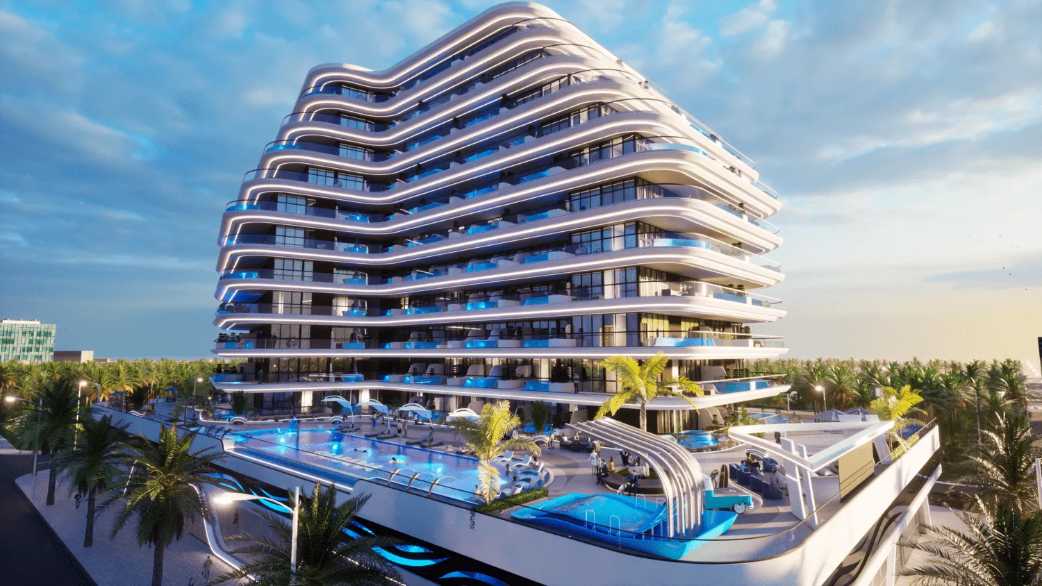 Samana Portofino — вид на комплекс