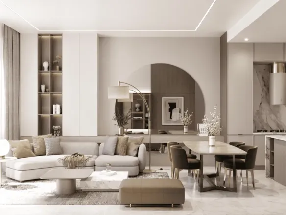 Samana Skyros — интерьер гостиной, фото 11
