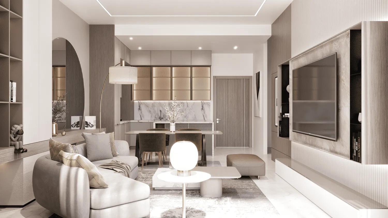 Samana Skyros — интерьер гостиной