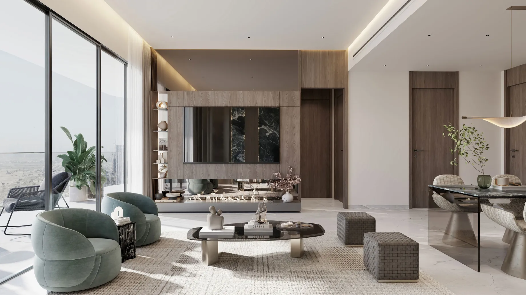 Samana South Haven 2 — интерьер гостиной